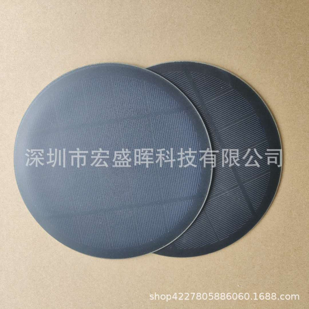 Factory Direct Sale Outdoor Special Round Solar Charging Panel Various New Electronic Solar Cell Power Generation Panel