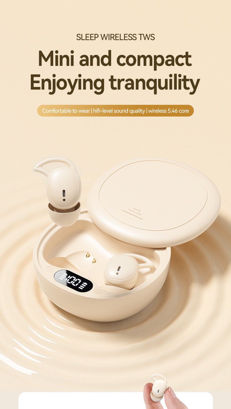 Popular M73Bluetooth headset in-ear mini digital display long battery life noise-canceling wireless Bluetooth headset for sleep