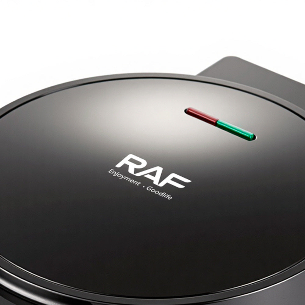 RAF European Standard Household Breakfast Sandwich Maker 1000w Electric Griddle Thin Pancake Maker Waffle Maker R.2225