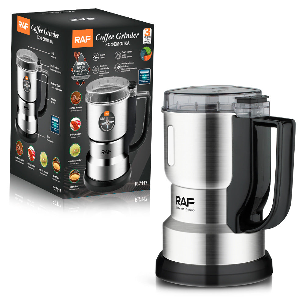 RAF European Standard Multifunctional Food Grinder Household Grinding Machine Five Grains Grinder Dried Beans Grinder