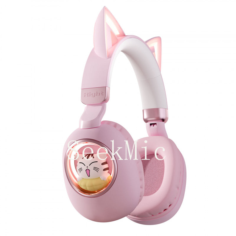 Hot-selling Wireless Over-ear Bluetooth Headphones Long Battery Life High Sound Quality Student Children's Headset