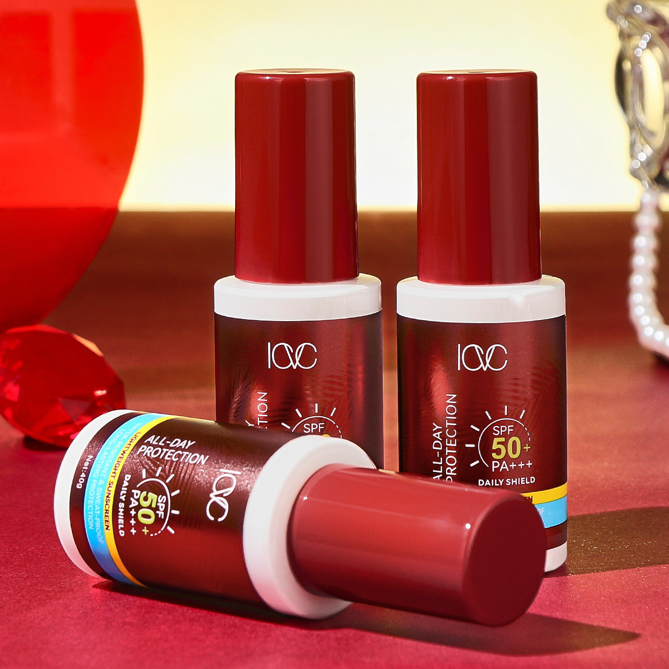 AliExpress ICVC#Isolation Sunscreen Cream40gSPF50Double UV Protection Concealer Cream