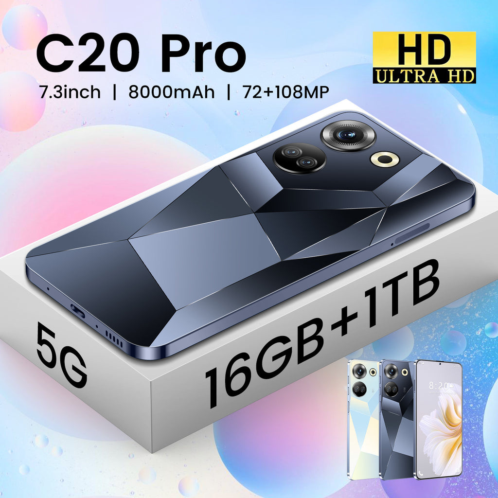 Spot Goods C20Pro7.3Inch Large Screen16+1T Large Memory All-in-One Smart Machine Factory Available