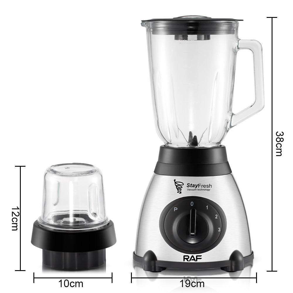 Multifunctional Juicer Household Fully Automatic Fruit and Vegetable Juice Extractor Blender Glass