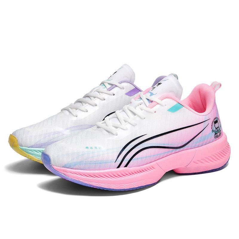 Autumn New Parent-Child Nezha Ao Bing Fashion Casual Sports Shoes Popcorn Carbon Plate Lightweight Comfortable Running Shoes