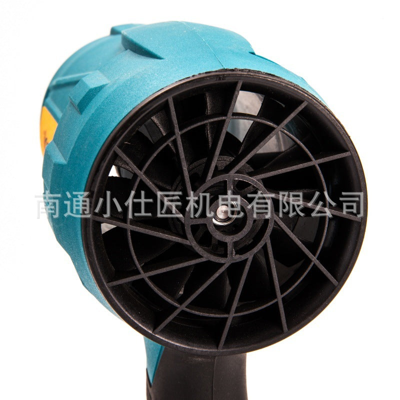 Brushless Blower70mm Lithium Battery Blower Turbo Ducted Industrial Dust Removal Powerful Air Blower Two Batteries One Charger