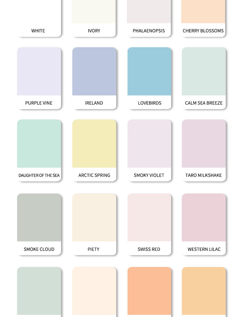 Wall Latex Paint Indoor Household Wall Paint Renovation Repair Color Adjustment Paint Water-based Paint Interior Wall Repair