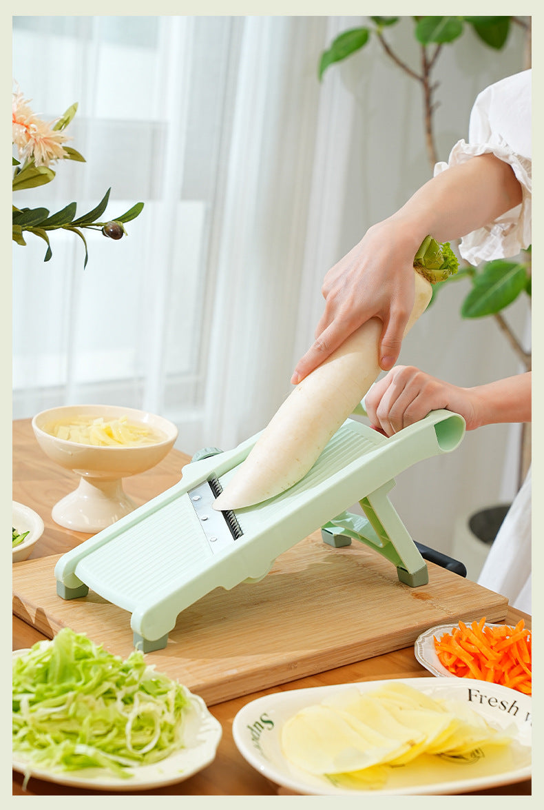 Household Multifunctional Vegetable Cutter Fruit Slicer Kitchen Convenient Lemon Slicer Potato Shredder Vegetable Cutter