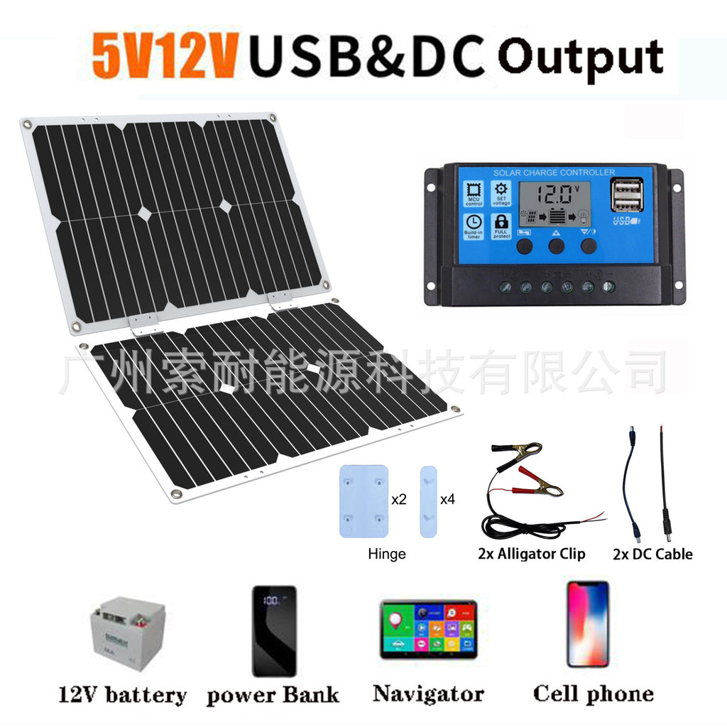 36W Solar Energy Kit System: Inverter 30A Controller 36W Solar Panel Solar System
