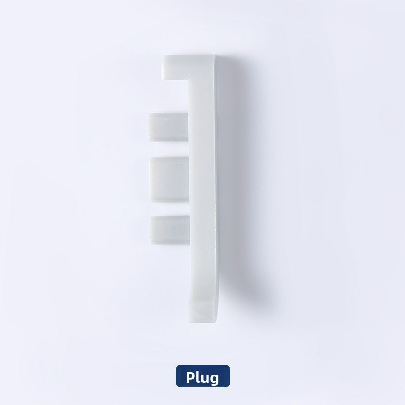Aluminum alloy skirting board, floor edge trim strip for hospitals, hotels, and schools, thickened and wear-resistant aluminum alloy wall panel