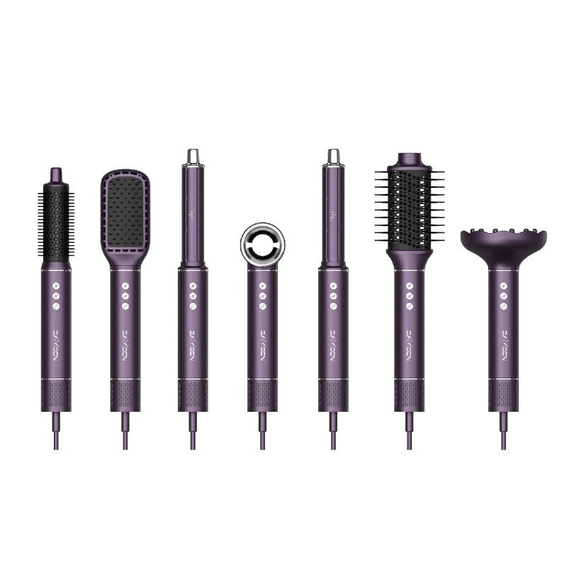 фeH Hair Dryer Household High Power High Speed Hair Dryer Fully Automatic Curling Iron 7-in-1 Negative Ion Hair Dryer