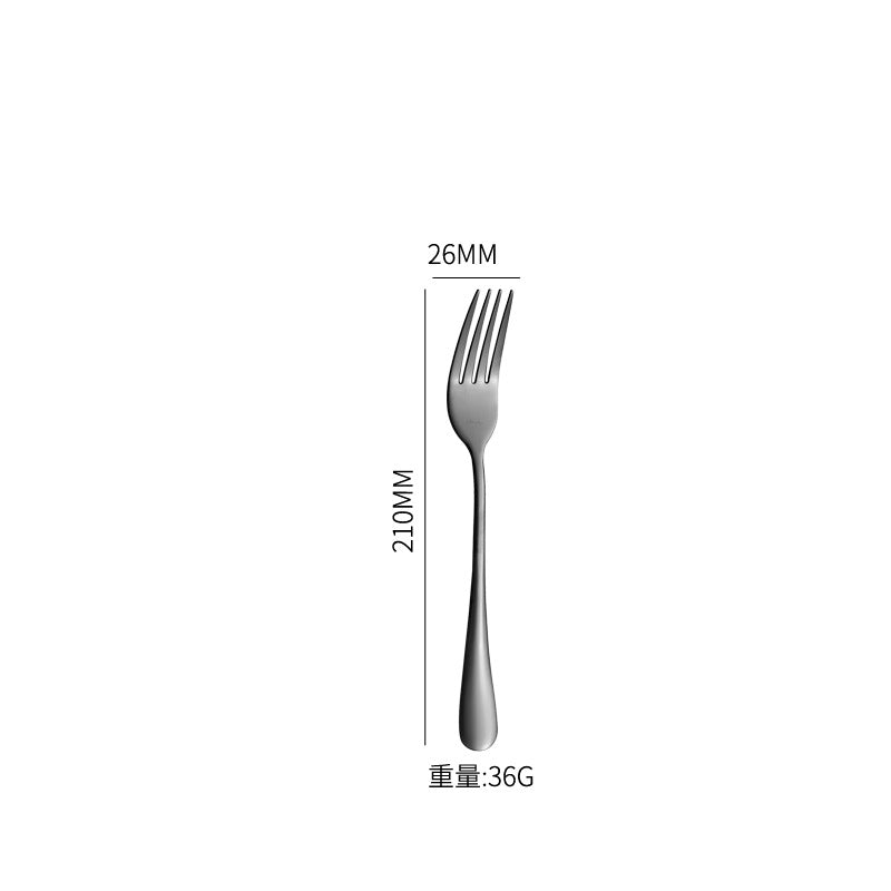 1010Stainless Steel Cutlery Western Knife Fork Spoon Set Western Restaurant Steak Knife Fork Four-Piece Gift Box