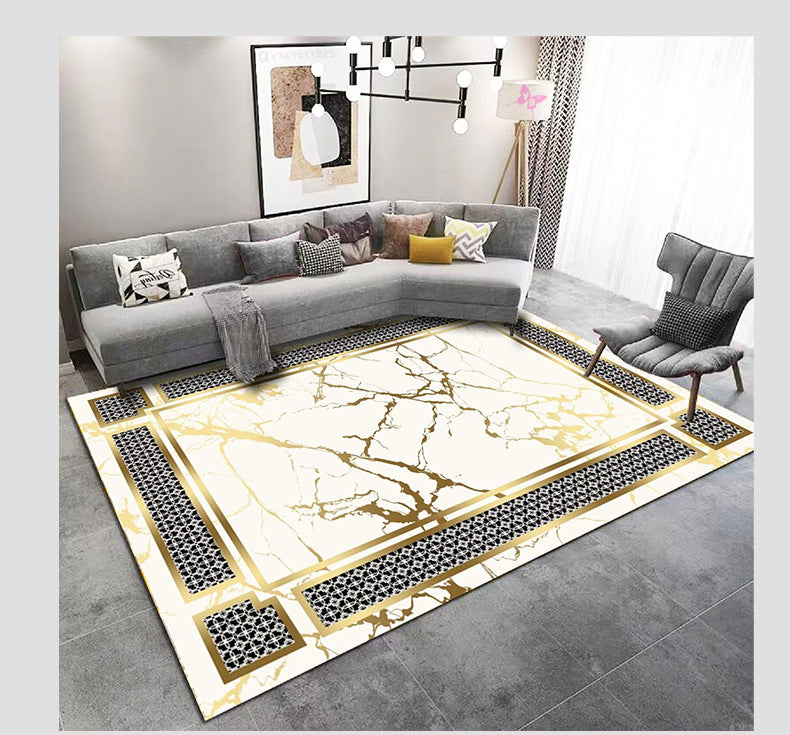 Light Luxury Living Room Carpet Sofa Coffee Table Full Carpet Home Bedroom Gray Series Dirty Resistant Mat Tapis carpet