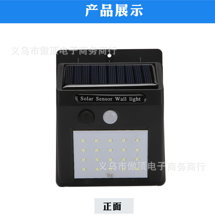 Solar Wall Lamp212LED Motion Sensor Wall Light 114LED Garden lamp20LED Waterproof Street Light