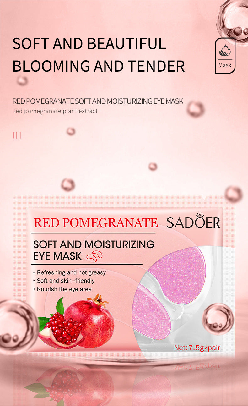 Eye Mask SADOER Caviar Eye Mask Pack Moisture replenishment Cross-border Foreign Trade Skincare Wholesale