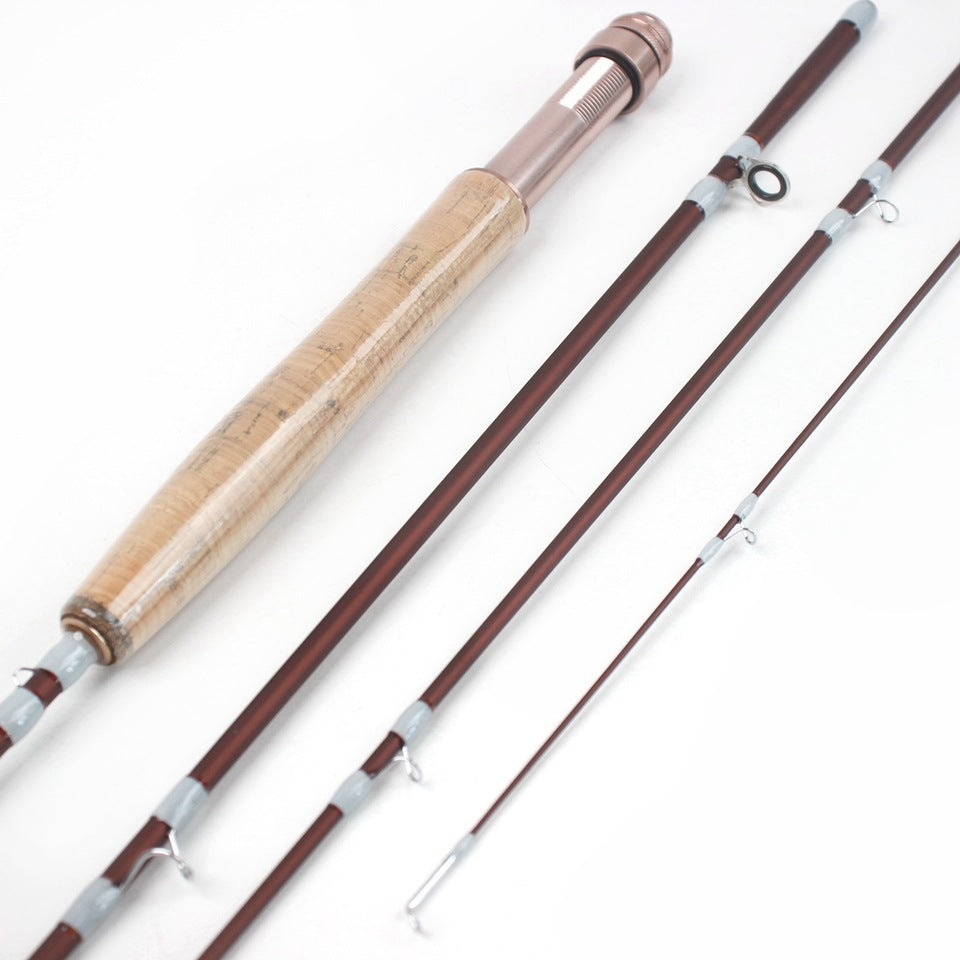 Fly Rod5/6#Fly fishing rod carbon ultra-light4Jie Xixiu Fishing Rod European and American Popular Fishing Gear Manufacturer Wholesale
