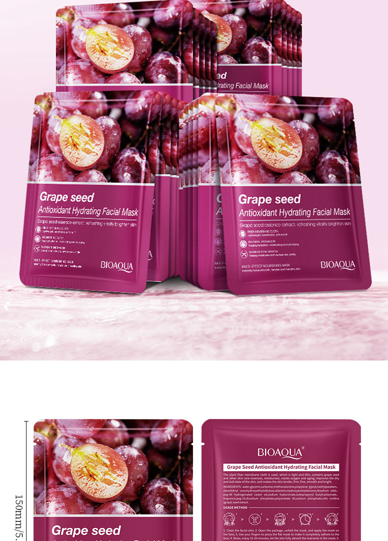 Mask BIOAOUA White Truffle Moisturizing Caviar Nourishing Resurrection Grass Hydrating  Wholesale