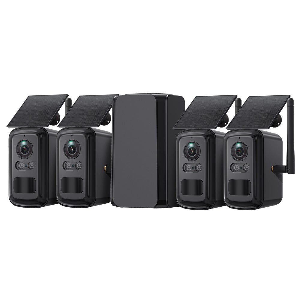 Solar Energy WiFi Relay Monitoring Set Outdoor Camera Full Color Night Vision Remote Mobile Phone Monitoring Special