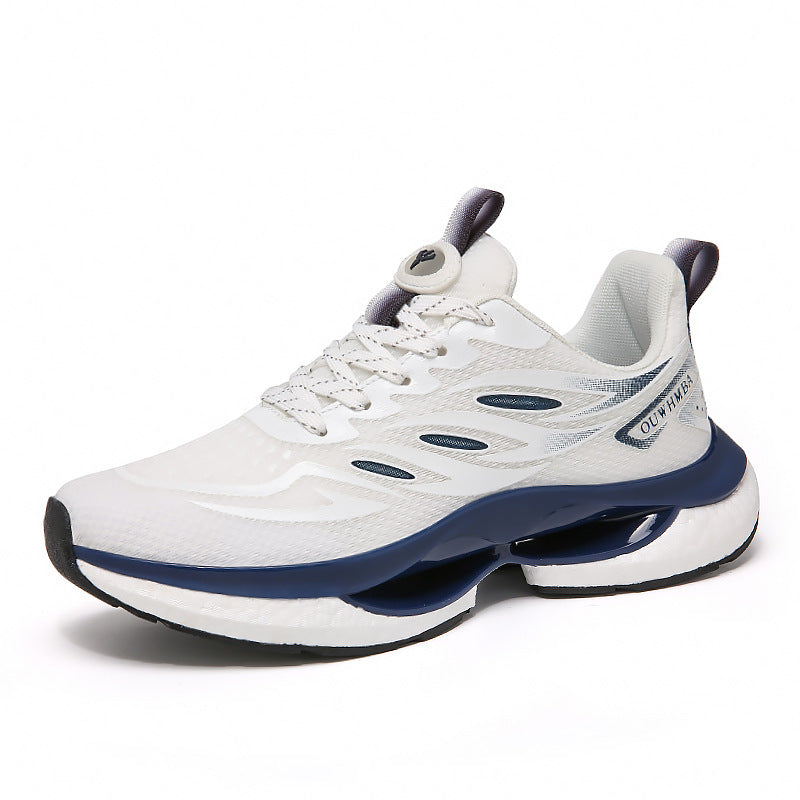 Summer Breathable Men's Shoes2025New Youth Sports Casual Running Shoes Student Lightweight Dad Mesh Trendy Shoes