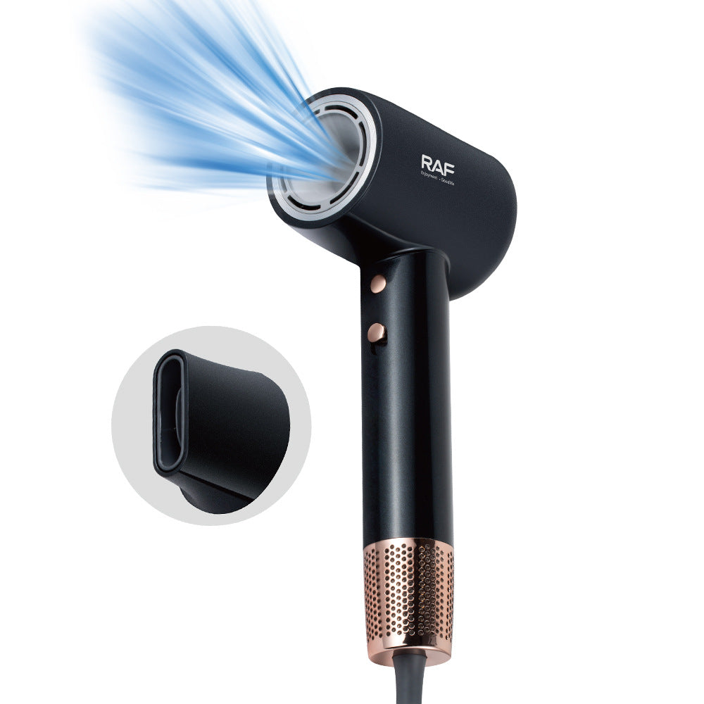 RAF European standard intelligent temperature control high-power high-speed hair dryer for home use Quick-Dry Hair Care Negative Ion R407