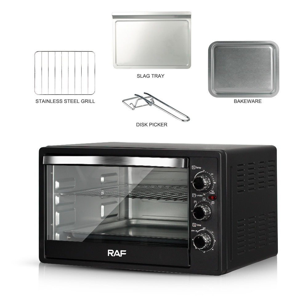 RAF Exclusive Supply European Standard Electric Oven35L Large Capacity Visual Baking Home Intelligent Cake Machine Breakfast Machine