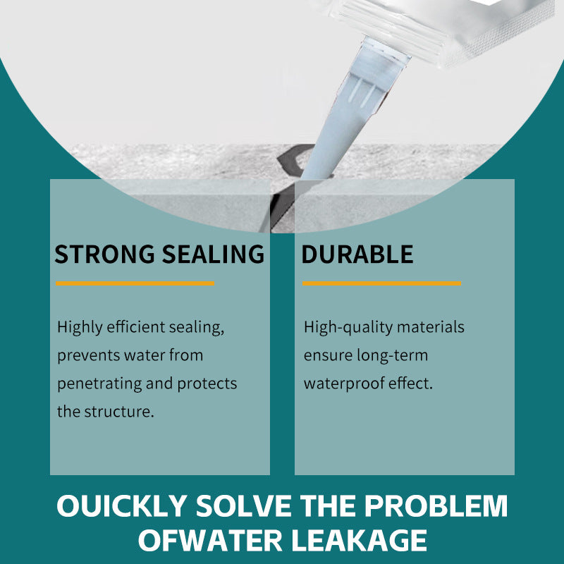 Grouting Glue Self-leveling Cement Ground Grouting Liquid Roof Wall Gap Quick-drying Waterproof Glue Caulking Glue