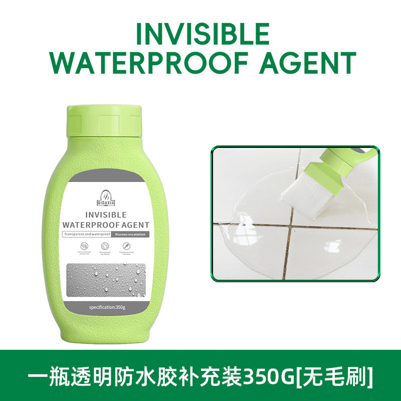 Waterproof Material Transparent Waterproof Glue Bathroom Waterproof Coating No-Brick Smashing Glue Acrylic Invisible Waterproof Agent