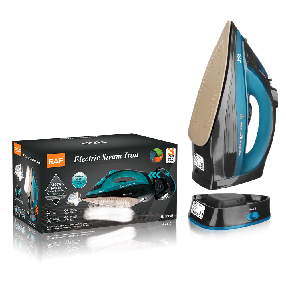 EU Standard Electric Iron Household Handheld Wireless Wired Steam Electric Iron Ironing Machine for Clothes R.1210