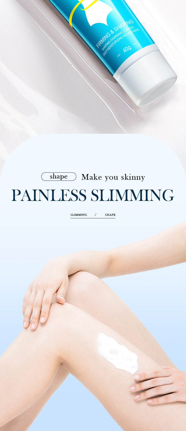 Slimming Cream SADOER Body Shaping Care Products  Foreign Trade Live Streaming Skincare Manufacturer Wholesale