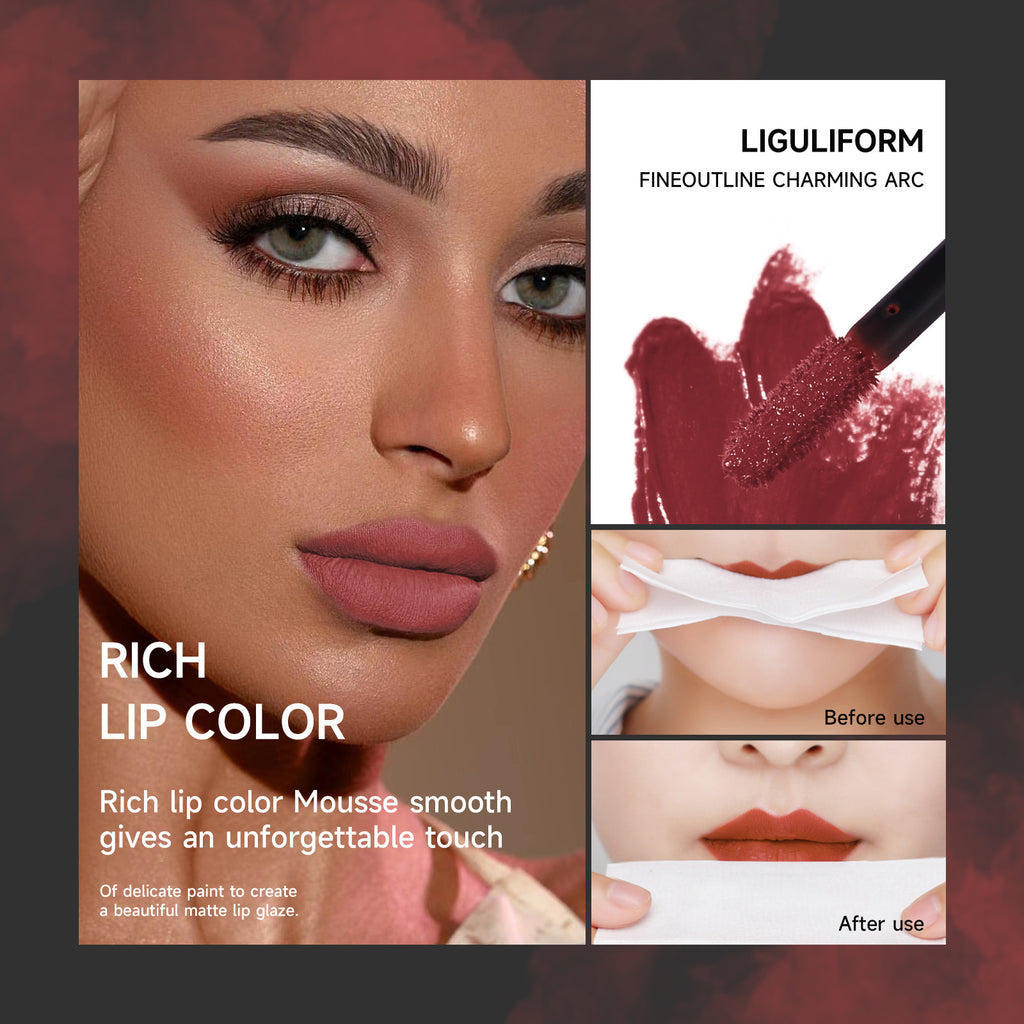 SHELOVES Waterproof Non-Stick Cup Lip Gloss Matte Velvet Liquid Lipstick Wholesale Factory