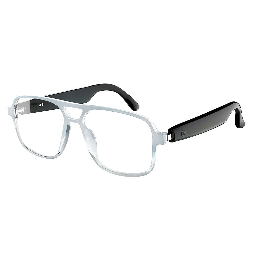 Popular AI Smart Glasses Photosensitive Color Changing Bluetooth Call Music Playback Outdoor Cycling Factory Direct Sales