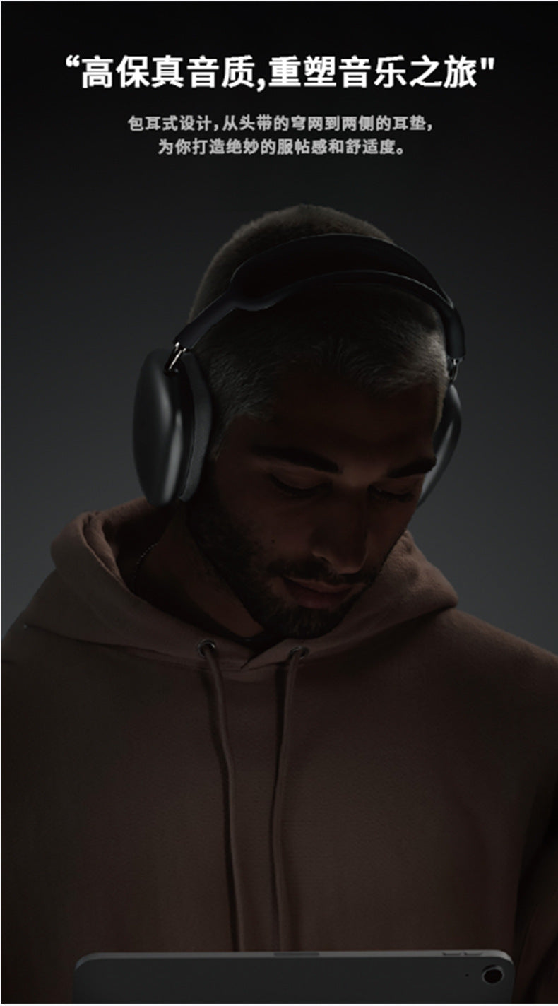 Head-mounted Bluetooth Wireless Earphones Sports Long Battery Life Support Customization Stereo Sound Quiet Noise Reduction