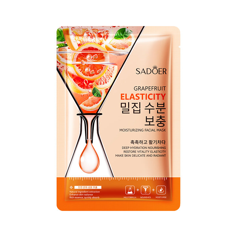 Cucumber Skin Rejuvenation Mask SADOER Hydrating and Moisturizing Plant and Fruit Face Mask  Wholesale