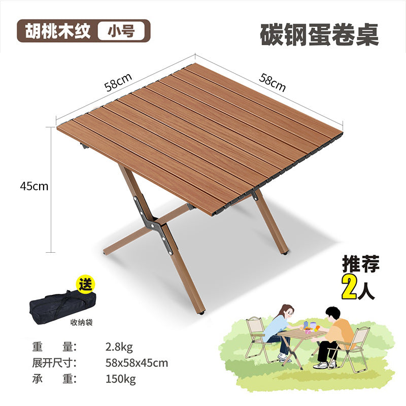 Outdoor Folding Chair Army Green Kermit Chair Reinforced Portable Camping Chair Fishing Stall Egg Roll Table and Chair Set