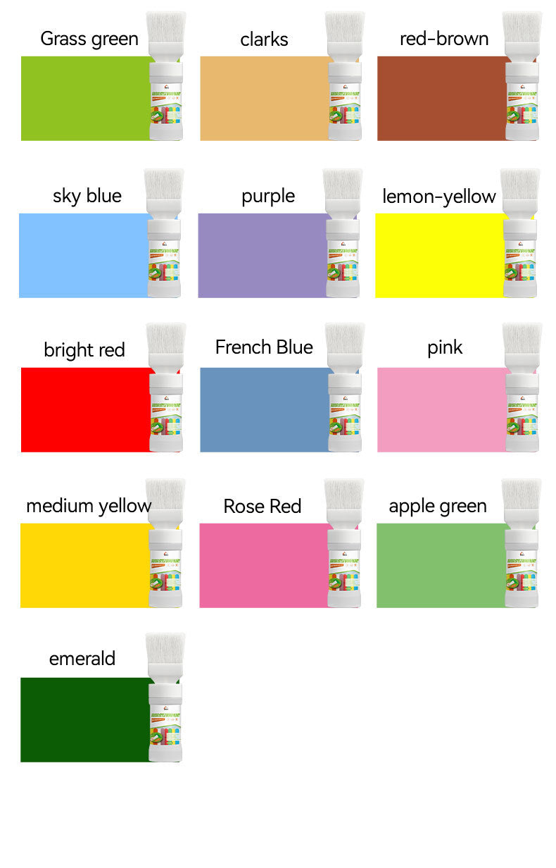 Wooden Brush Paint Solid Wood Cabinet Table Chair Water-Based Coating Door Window Furniture Renovation Color Change Latex Paint Oil Paint