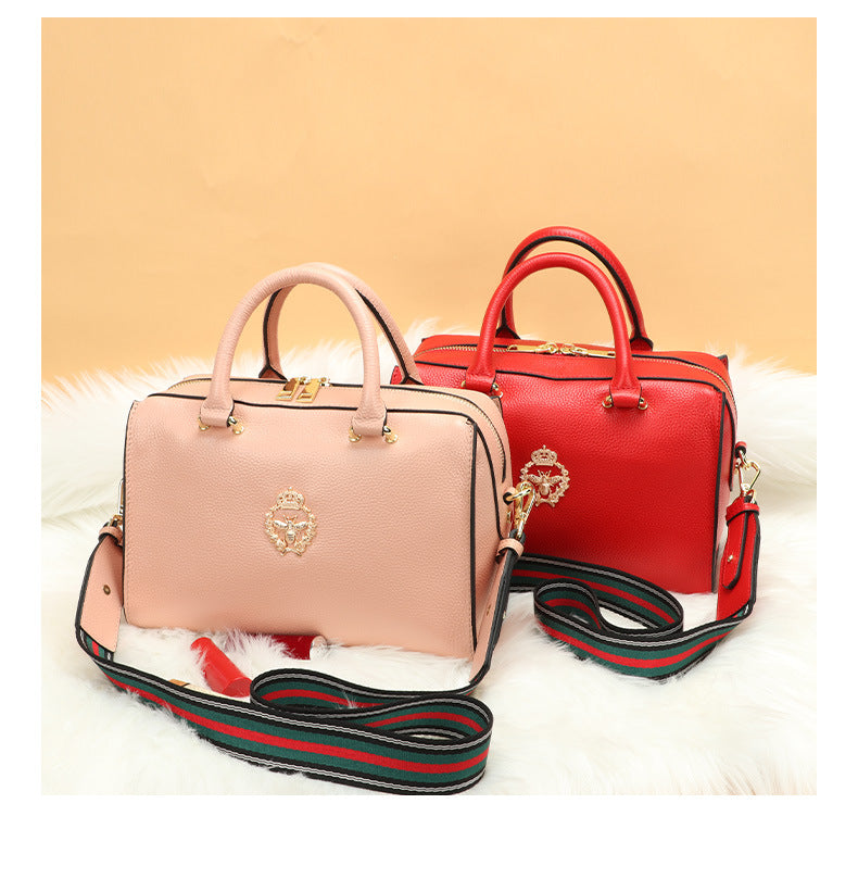 Trolis Spring New Small Square Bag Trendy Fashion Retro Handbag Versatile Elegant Personality Crossbody Women's Bag