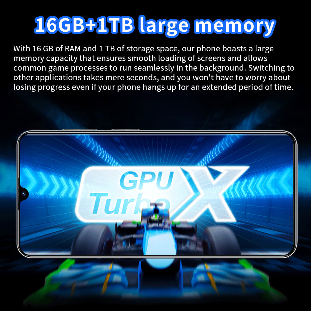 Mobile Phone C20Pro Smartphone16+1T Large Memory Dedicated7.3High Definition Screen Source Factory Wholesale