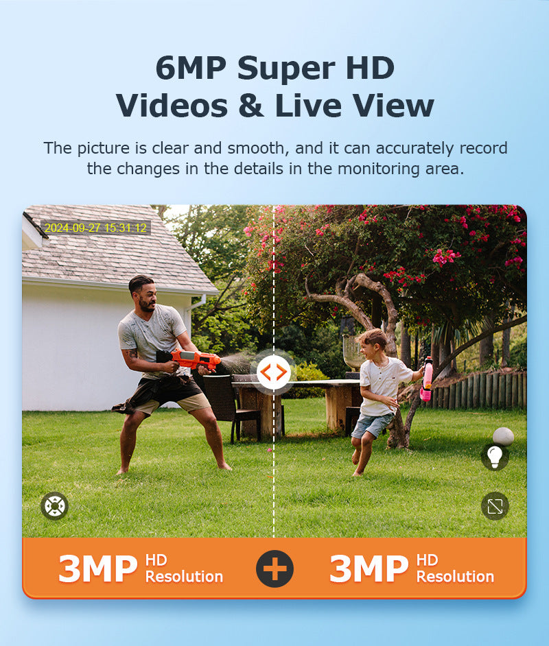 New Product4G Solar Camera Dual Lens Screen Gun Ball Trinocular152x Zoom Outdoor HD