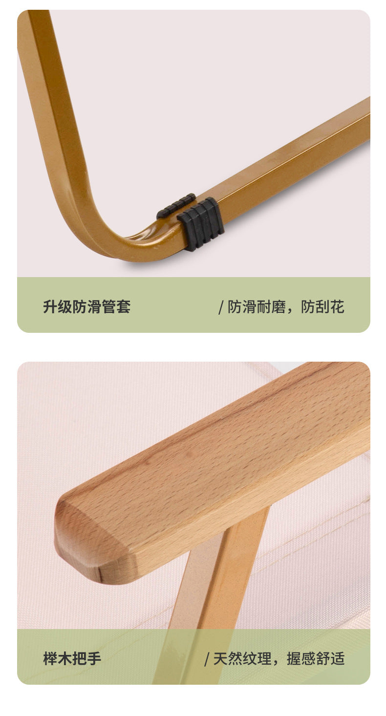 Kermit Chair Outdoor Folding Chair Camping Chair Table Fishing Leisure Stall Chair High Carbon Steel Chair