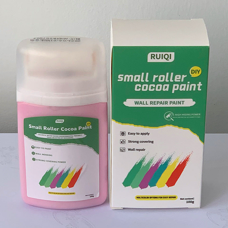 Manufacturer Small Roll Paint Odorless Latex Paint Household Wall Color Change Repair Interior Wall Paint Self-Painting Wholesale