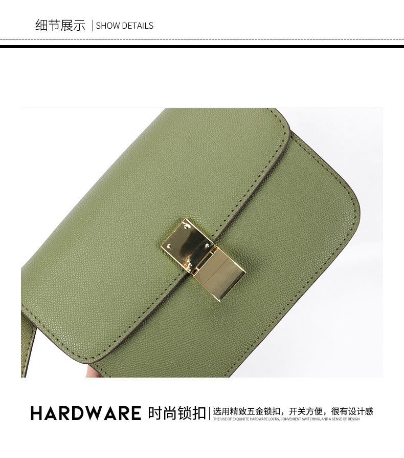 High Quality Small Bag Women2024Autumn and Winter New Trendy Crossbody Bag Elegant Single Shoulder Underarm Small Square Bag
