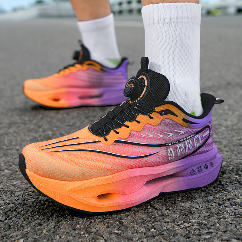 2025New Red Rabbit9pro Running Shoes Fashion Casual Carbon Plate Racing Running Shoes Double Layer Mesh Ultra Light Sports Shoes