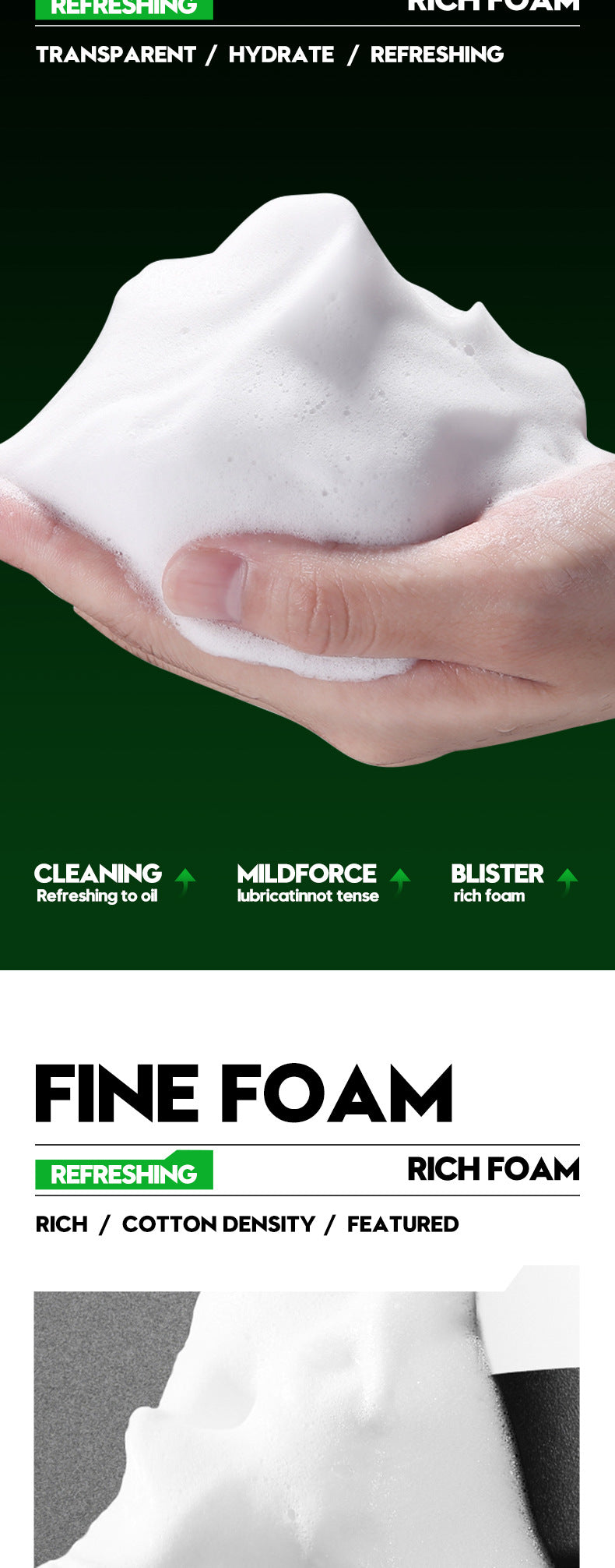 Men's Facial Cleanser100g Cool and Refreshing Men's Cleansing Face Wash for  Wholesale