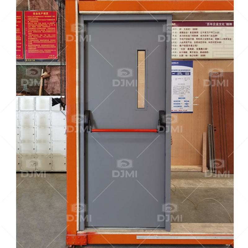 Fire Rated Steel Door 30min Fireproof Steel Door Emergency Exit Metal Door Emergency
