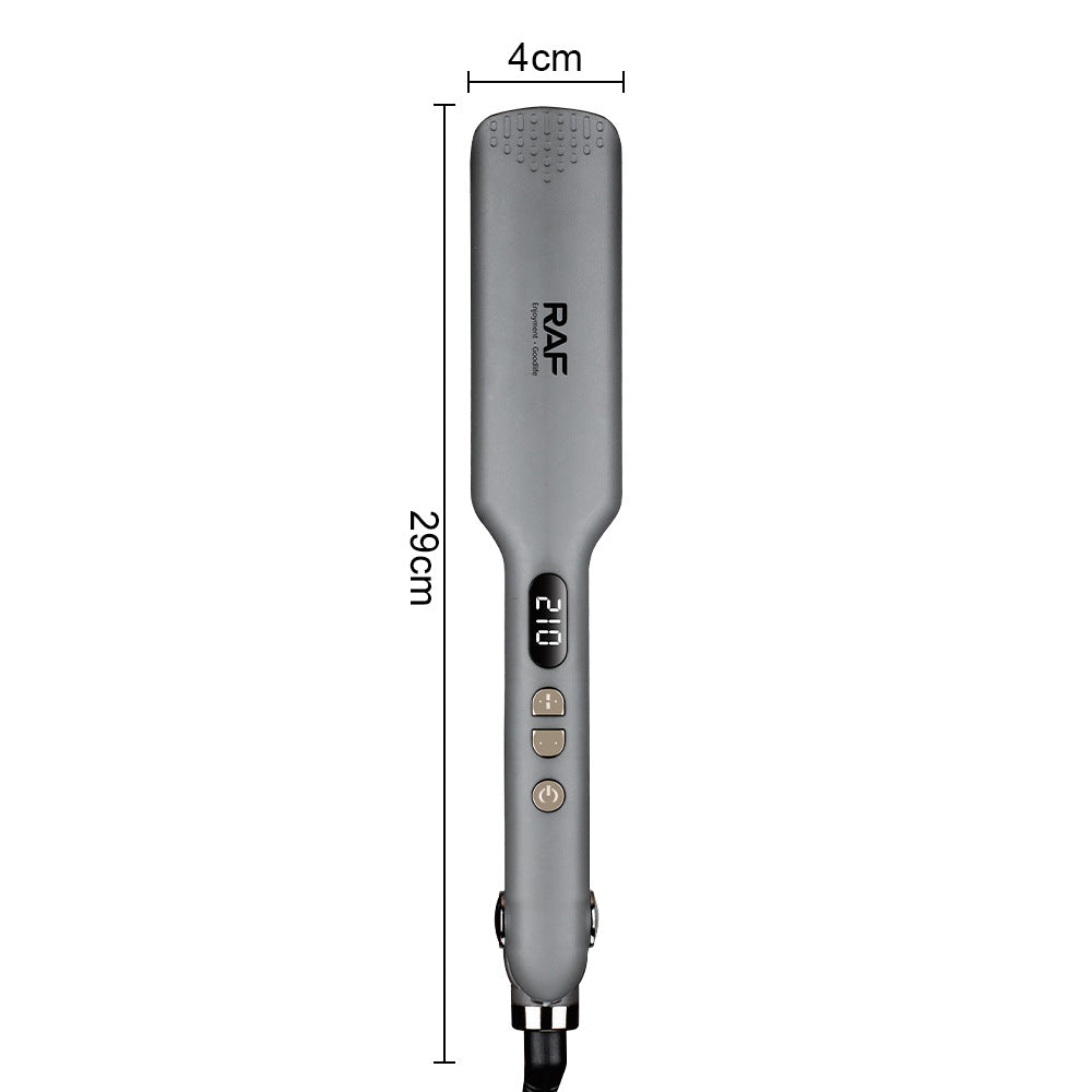 RAF EU Standard Hair Straightener Negative Ion Hair Straightener Root Straightening Iron Hair Straightening Curling Iron Home Use Volumizing
