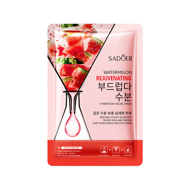 Cucumber Skin Rejuvenation Mask SADOER Hydrating and Moisturizing Plant and Fruit Face Mask  Wholesale