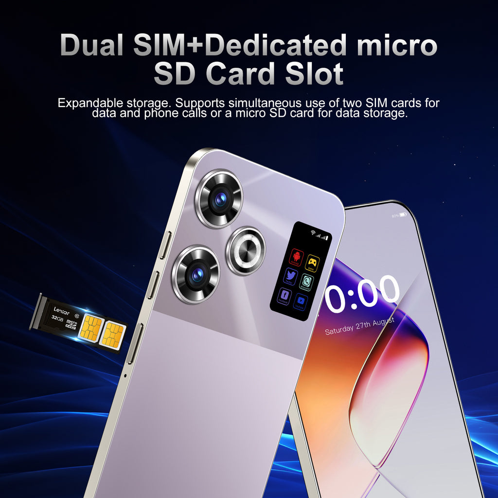 Globally Exclusive for Mobile Phones S25Ultra Large Screen HD2+16G Large Memory Source TK Wholesale