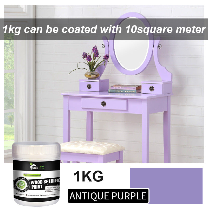 Wood Varnish Cabinet Window Frame Drawer Renovation Color Change Paint Water-based Renovation Latex Paint for Solid Wood Doors