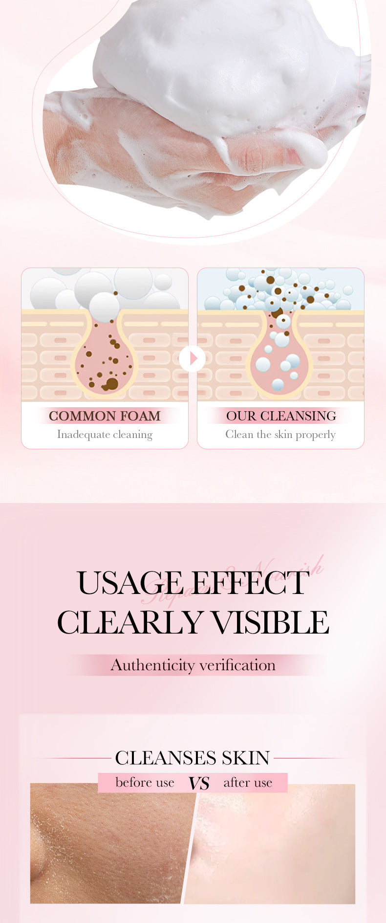 Four-in-One Skincare Series SADOER Moisturizing, nourishing, and rejuvenating face cream essence liquid  wholesale