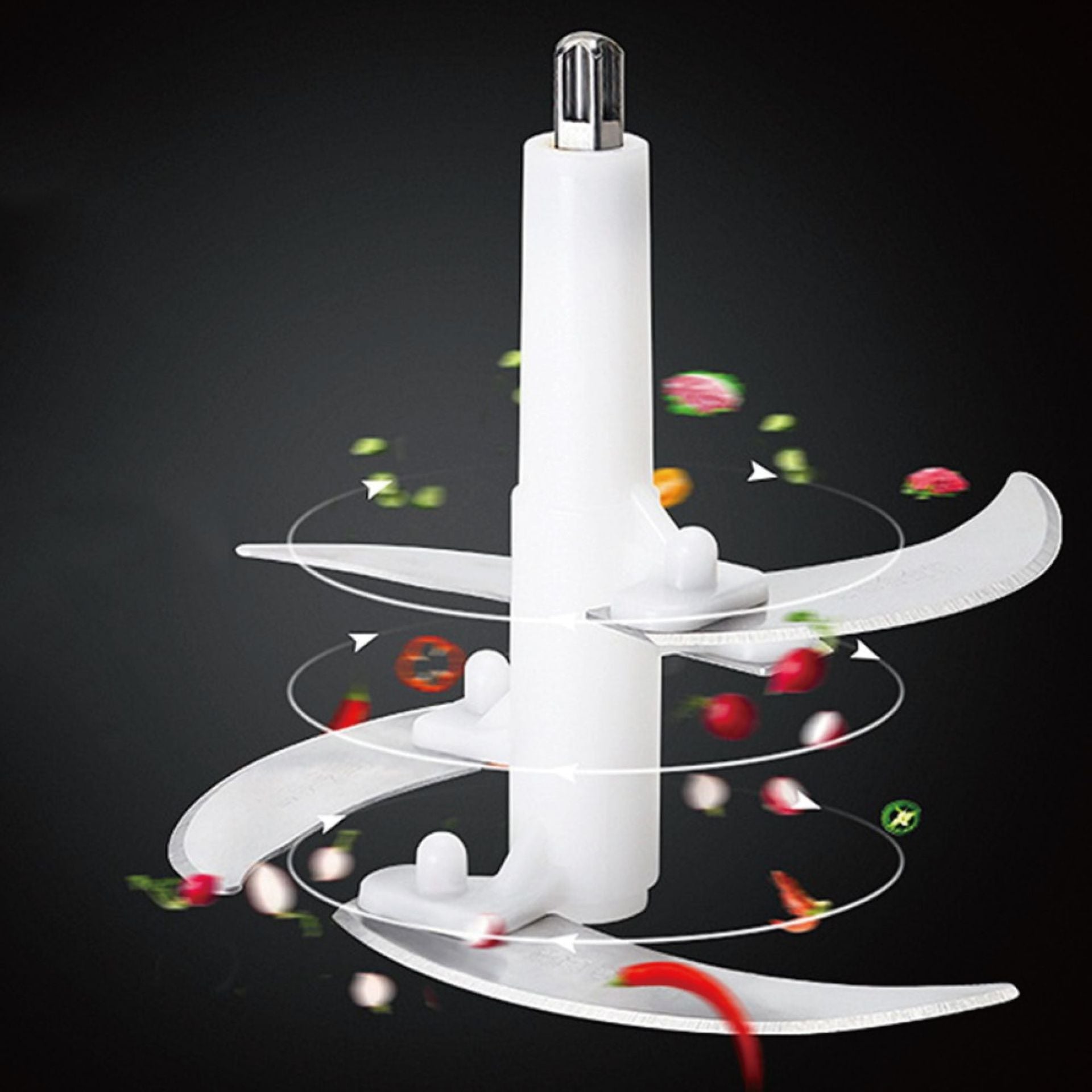 RAF European Standard Meat Grinder Small Multi-Functional Food Processor with Glass Jar for Home Use, Electric Meat Grinder and Blender R.7702